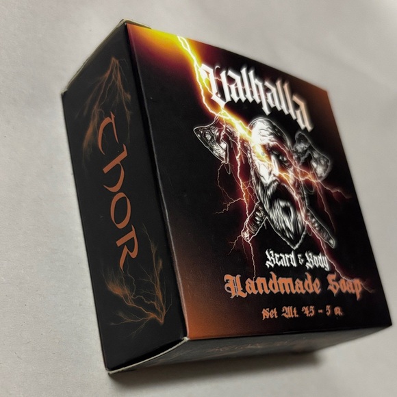 Black Beard & Body Handmade Soap - Picture 2 of 2